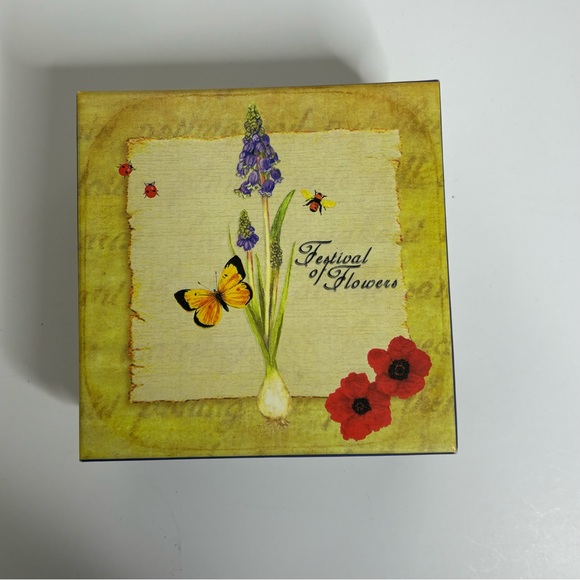 MWW 4” Mini Plate Set Spring Garden Bulbs - Picture 2 of 8